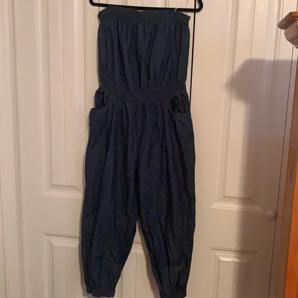 Denim jumpsuit